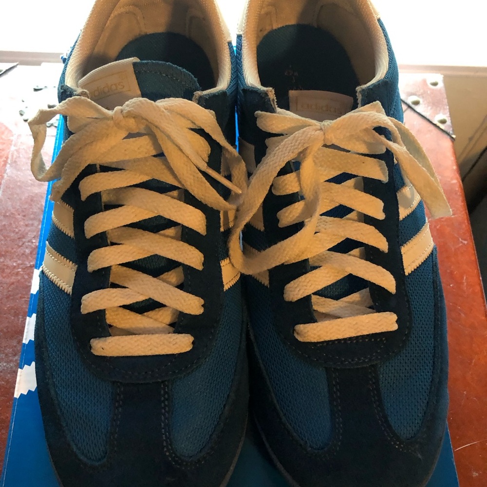 Adidas Men's Blue Sneakers